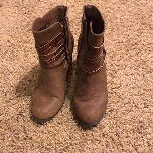 Brown Ankle Boots